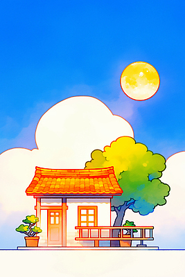 JPG 나무 그릇 화분 예술 고건축 일러스트 자연 풍경 야외 일상 햇빛 일출 정원 편안함 색채 풍경화 국내일러스트 AI일러스트 AI콘텐츠 식물 식기 건축물 라이프 태양 노을 감각 그림 생태계 파일형식