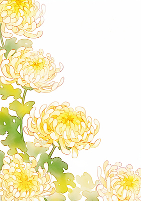 JPG 식물 디자인 꽃 예술 백그라운드 잎 일러스트 자연 국화 미술 노란색 정원 봄 표현 그림 식물원 화사함 목련 뷰티풀 국내일러스트 AI일러스트 AI콘텐츠 계절 컬러 컨셉 문화예술 생태계 파일형식