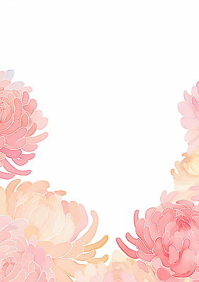 JPG 디자인 꽃 예술 분홍색 컬러 꽃다발 백그라운드 일러스트 자연 국화 회화 장식 정원 우아함 화사함 뷰티풀 생동감 창의성 국내일러스트 AI일러스트 AI콘텐츠 식물 컨셉 말하기 생태계 파일형식