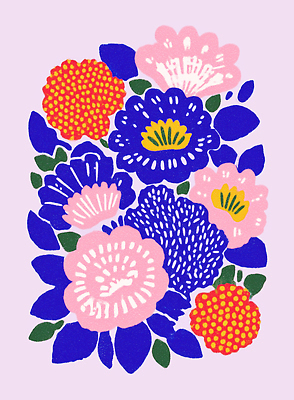 JPG 디자인 꽃 예술 컬러 백그라운드 꽃무늬 패턴 일러스트 자연 문구용품 밝음 그래픽 장식 희망 봄 활발 화려 화사함 조화 뷰티풀 국내일러스트 AI일러스트 AI콘텐츠 식물 계절 감정 컨셉 무늬 오브젝트 생태계 파일형식