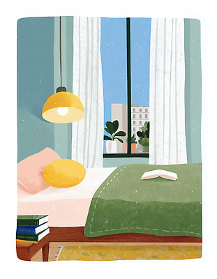 JPG 식물 디자인 쿠션 일러스트 조명 생활 책 인테리어 독서 햇빛 평화 공간 침실 꿈 분위기 편안함 창가 모던 오후 국내일러스트 AI일러스트 AI콘텐츠 컨셉 창문 태양 감각 파일형식