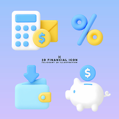PSD 편집이미지 디자인 돈 금융 경제 3D 저금통 계산기 퍼센트 지갑 모던 세금 소프트 편집3D 문구용품 장비 저축 특수기호 재산 디지털합성 파일형식