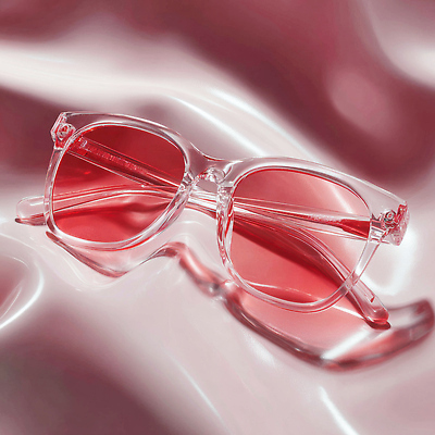 JPG 편집이미지 디자인 패션 분홍색 장신구 실내 여름 선글라스 유행 투명 고급 천 외출 부드러움 콘택트렌즈 스타일 편집실사 AI포토 AI콘텐츠 계절 안경 컬러 컨셉 내부 직물 감각 CG 파일형식