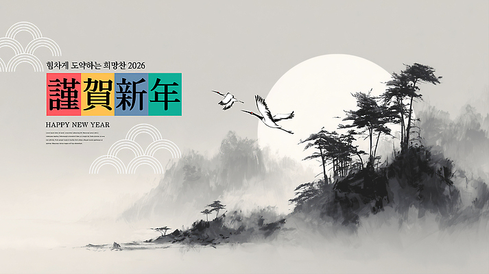 PSD 나무 편집이미지 한국문화 전통 여유 예술 자연 조류 새해 산 미술 풍경 그래픽 평화 희망 축하 이미지편집 식물 동물 동양문화 감정 컨셉 문화예술 한국 생태계 파일형식