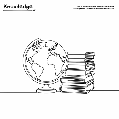 교육 지구 과학 일러스트 실험 이야기 책 학습 세계 독서 지구본 자료 교양 정보 기록 서재 문학 상상력 창의성 국내일러스트 AI파일 파일형식 벡터