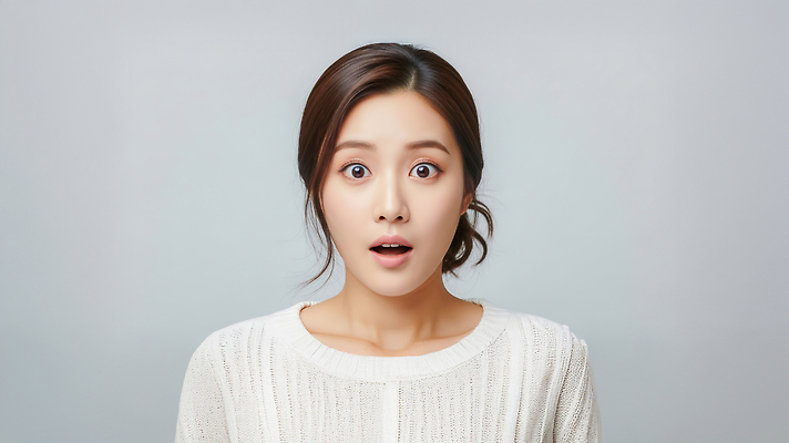 JPG 편집이미지 긴머리 헤어스타일 여자 감정 백그라운드 표정 사람 앞모습 파란색 청춘 카메라 놀람 눈 소통 의료성형뷰티 편집실사 AI포토 AI인물포토 AI콘텐츠 자연요소 뷰포인트 컬러 컨셉 날씨 전자제품 CG 파일형식