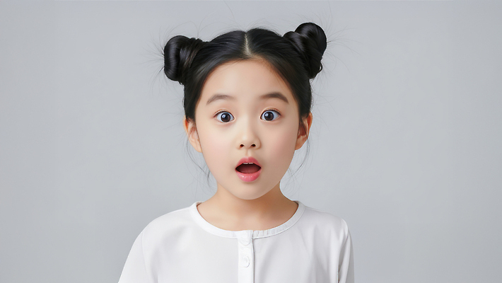 JPG 편집이미지 헤어스타일 감정 어린이 표정 사람 소녀 카메라 귀여움 촬영 놀람 매듭 반응 의료성형뷰티 편집실사 AI포토 AI인물포토 AI콘텐츠 여자 컨셉 전자제품 CG 파일형식