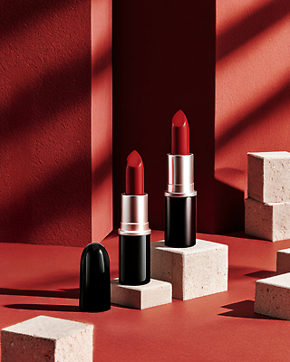 JPG 편집이미지 디자인 백그라운드 조명 그래픽 빨간색 화장 촬영 화장품 매력적 립스틱 오브젝트 그림 스타일 편집실사 AI포토 AI콘텐츠 컬러 컨셉 뷰티 CG 파일형식