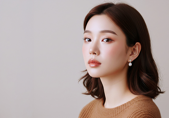 JPG 편집이미지 여자 패션 포즈 조명 갈색머리 일상 뷰티 카메라 매력적 우아함 초상화 의료성형뷰티 스타일 편집실사 AI포토 AI인물포토 AI콘텐츠 헤어스타일 컨셉 사람 라이프 전자제품 CG 그림 파일형식