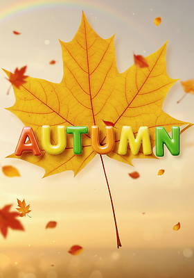 JPG 편집이미지 문자 계절 컬러 백그라운드 단풍 잎 자연 따뜻함 풍경 가을 표현 이미지 조화 뷰티풀 이미지편집 AI컴퓨터그래픽 AI콘텐츠 식물 생태계 파일형식