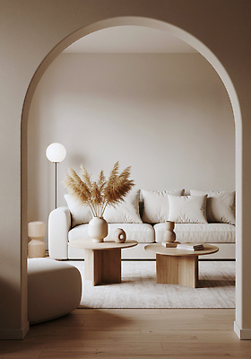 JPG 식물 편집이미지 디자인 컬러 가구 거실 탁자 조명 장식 인테리어 소파 공간 편안함 모던 심플 편집실사 AI포토 AI콘텐츠 생활용품 의자 감각 CG 파일형식