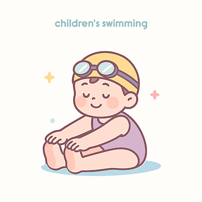 어린이 일러스트 놀이 수영장 건강 소년 물 여름 학습 운동 수영 체험 집중 물안경 체육 연습 즐거움 수영모 발가락 액티비티 국내일러스트 AI파일 자연요소 계절 교육 남자 감정 컨셉 발 사람 수상스포츠 수영용품 파일형식 벡터