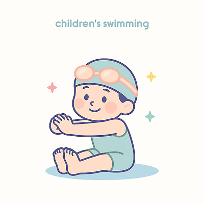 수영복 어린이 스포츠 일러스트 모션 물놀이 놀이 수영장 웃음 소년 여름 수영 기쁨 아기 물안경 체육 즐거움 수영모 국내일러스트 AI파일 옷 계절 남자 감정 표정 사람 수상스포츠 수영용품 파일형식 벡터