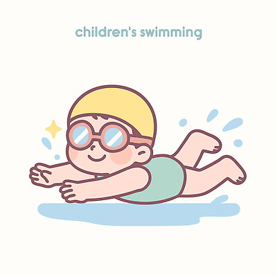 수영복 어린이 일러스트 가족 모션 물놀이 놀이 고글 수영장 건강 안전 물 여름 친구 운동 수영 체험 즐거움 국내일러스트 AI파일 자연요소 옷 계절 감정 컨셉 관계 사람 수상스포츠 파일형식 벡터