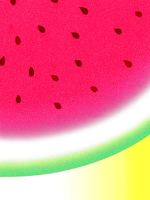 JPG 디자인 컬러 조각 과일 일러스트 자연 수박 건강 빨간색 여름 정원 식사 껍질 신선 달콤 맛 이미지 과즙 먹거리 국내일러스트 AI일러스트 AI콘텐츠 계절 음식 컨셉 생태계 파일형식