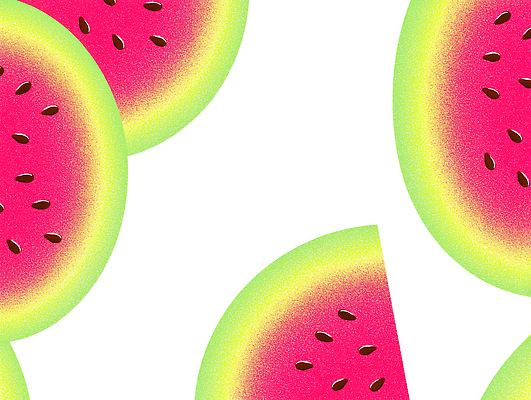JPG 디자인 음료 음식 컬러 조각 패턴 과일 일러스트 자연 디저트 수박 여름 카페 신선 유머 흰배경 먹거리 색감 디지털아트 국내일러스트 AI일러스트 AI콘텐츠 계절 감정 백그라운드 무늬 상점 흰색 생태계 파일형식