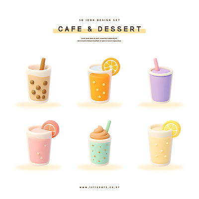 PSD 편집이미지 디자인 음료 디저트 그래픽 여름 세트 디지털 카페 상쾌 부드러움 인기 맛있는 편집3D 계절 감정 음식 3D 상점 감각 파일형식