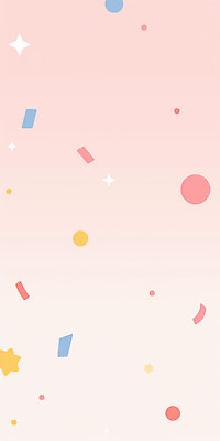 JPG 도형 디자인 행복 분홍색 컬러 백그라운드 일러스트 모션 이벤트 그래픽 장식 빨간색 파란색 장난감 노란색 파티 축제 즐거움 창의력 국내일러스트 AI일러스트 AI콘텐츠 감정 파일형식