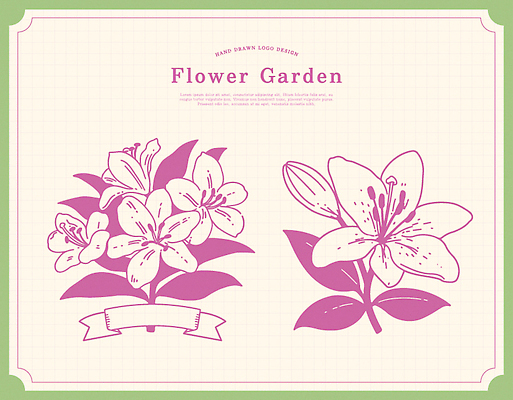 식물 디자인 꽃 화초 예술 분홍색 컬러 일러스트 자연 생명 꽃나무 미술 여름 정원 화려 분위기 식물원 조화 뷰티풀 플로리스트 국내일러스트 AI파일 나무 직업 계절 컨셉 문화예술 생태계 파일형식 벡터