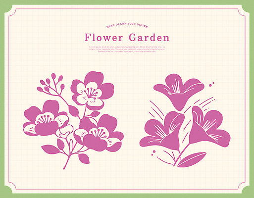 디자인 꽃 예술 패턴 일러스트 자연 생명 그래픽 정원 조화 뷰티풀 색감 생동감 창의성 스타일 국내일러스트 AI파일 식물 무늬 생태계 파일형식 벡터