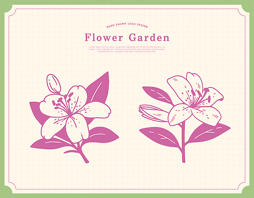 식물 디자인 꽃잎 꽃 예술 분홍색 컬러 꽃다발 백그라운드 일러스트 자연 생명 그래픽 장식 정원 뷰티풀 창작 국내일러스트 AI파일 생태계 파일형식 벡터