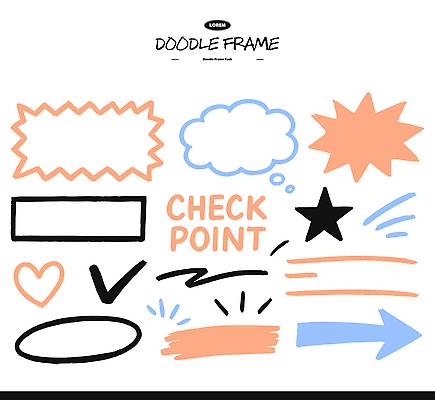 디자인 별 컬러 백그라운드 컨셉 스티커 패턴 일러스트 도안 수채화 프레임 그래픽 장식 하트 붓 그림 창작 국내일러스트 AI파일 자연요소 모양 무늬 파일형식 벡터