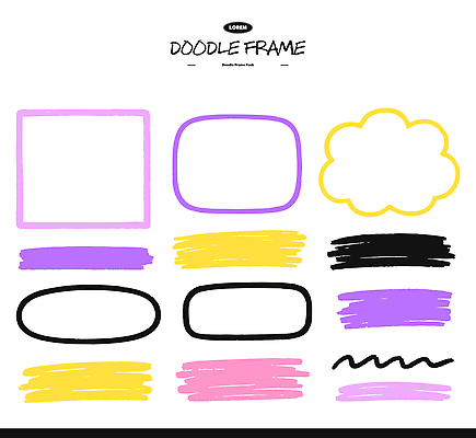 도형 디자인 예술 선 컬러 백그라운드 일러스트 재료 프레임 그래픽 작업 낙서 그림 개성 조화 구성 색채 창의력 창작 스타일 국내일러스트 AI파일 파일형식 벡터