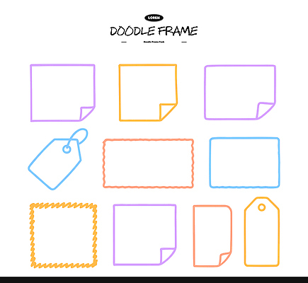 모양 도형 디자인 컬러 스티커 일러스트 문구용품 아이디어 그래픽 장식 꼬리표 다이어리 공책 메모지 작업 배열 테두리 창의성 플래너 국내일러스트 AI파일 컨셉 라벨 사무용품 오브젝트 파일형식 벡터