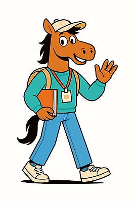 캐릭터 학생 교육 컬러 일러스트 교실 모션 책 친구 노트북 학습 교사 인사 말_동물 즐거움 소통 창의성 일러캐릭터 AI파일 직업 감정 컨셉 포유류 학교 관계 전자제품 예절 파일형식 벡터