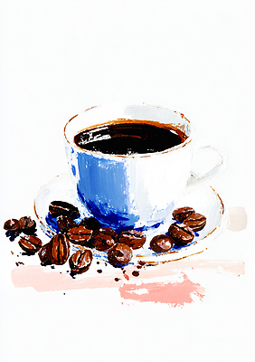 JPG 여유 커피 음료 백그라운드 일러스트 탁자 아침 휴식 잔 따뜻함 풍경 일상 식사 카페 원두 분위기 향기 아로마 색감 카페인 국내일러스트 AI일러스트 AI콘텐츠 주간 식기 감정 가구 컨셉 라이프 상점 냄새 파일형식