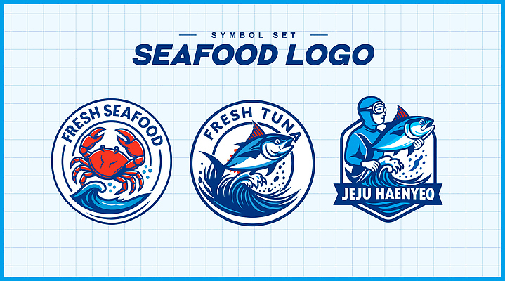 전통 문화 바다 일러스트 자연 기술 어업 제주도 환경 수영 수중동물 수확 신선 해산물 해녀 시기 어획 Crab Tuna 국내일러스트 AI파일 동물 직업 산업 농업 한국 수상스포츠 생태계 파일형식 벡터