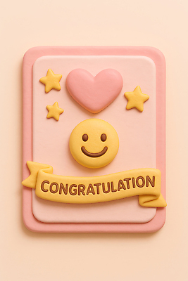 JPG 편집이미지 디자인 행복 문화 분홍색 졸업 아이디어 미소 장식 노란색 파티 케이크 기쁨 축하 긍정적 편집3D AI컴퓨터그래픽 AI콘텐츠 교육 감정 컬러 컨셉 디저트 표정 이벤트 3D 파일형식