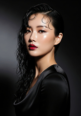 JPG 모델 편집이미지 긴머리 헤어스타일 패션 포즈 조명 표정 뷰티 카메라 사진촬영 매력적 자신감 의료성형뷰티 스타일 편집실사 AI포토 AI인물포토 AI콘텐츠 감정 컨셉 전자제품 촬영 CG 파일형식