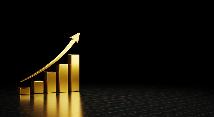 JPG 편집이미지 화살표 백그라운드 비즈니스 통계 그래프 자료 금색 성장 막대그래프 분석 투자 상승 서류판 재정 이미지편집 AI컴퓨터그래픽 AI콘텐츠 컬러 컨셉 사무용품 파일형식