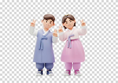 편집이미지 행복 문화 어린이 한국 미소 누끼 소녀 소년 친구 귀여움 축제 전통의상 한복 즐거움 파스텔 PNG 한국전통 전통 여자 남자 감정 아시아 컨셉 관계 학용품 표정 사람 파일형식