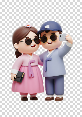 편집이미지 전통 커플 문화 기념 한국 사랑 웃음 누끼 스마트폰 평화 팔짱 한복 셀프카메라 PNG 사교 한국전통 감정 아시아 컨셉 관계 모션 표정 핸드폰 스마트기기 사진촬영 전통의상 파일형식