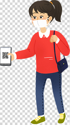 편집이미지 여학생 가방 모션 대중교통 기술 실내 마스크 일상 전자제품 스마트폰 청바지 도시 승차 스웨터 PNG QR코드 학생 잡화 여자 교통수단 상의 바지 내부 라이프 핸드폰 스마트기기 파일형식