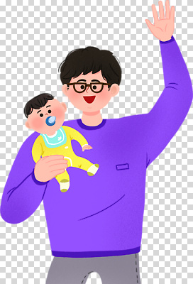 편집이미지 행복 어린이 가족 사랑 미소 웃음 일상 아기 아빠 편안함 PNG 교감 손흔들기 감정 관계 모션 표정 사람 라이프 감각 파일형식 생활