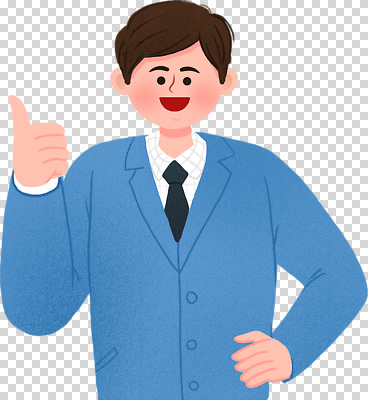 직업 옷 감정 손가락 표정 사람 라이프 파일형식 남자 웃음 엄지손가락 자신감 긍정적 비즈니스 캐주얼 일상 포즈 모션 직장인 편집이미지 PNG