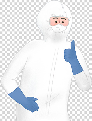 편집이미지 장갑 유니폼 손가락 의학 실험 안전 사람 장비 보호 위생 예방 PNG 방역 방역복 손 잡화 옷 컨셉 파일형식