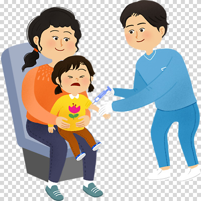 편집이미지 어린이 신체 의학 가족 엄마 따뜻함 건강 병원 주사기 치료 의사 예방 PNG 백신 접종 관계 의료기기 사람 의료진 파일형식
