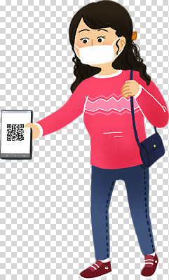 편집이미지 옷 여자 가방 모션 건강 마스크 안전 스크린 예방 결제 PNG QR코드 핀테크 스타일 잡화 모바일 사람 금융 파일형식