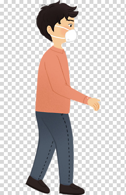 편집이미지 남자 거리 표정 건강 마스크 안전 일상 평화 걷기 청바지 스웨터 외출 PNG 착용 스타일 컨셉 상의 바지 모션 사람 라이프 파일형식