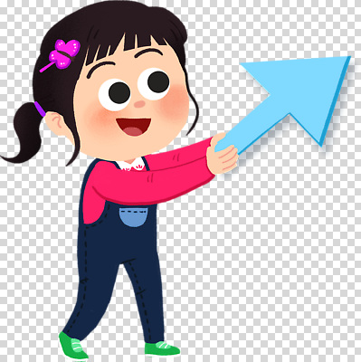 편집이미지 화살표 어린이 컬러 포즈 모션 표정 웃음 소녀 파란색 걷기 기쁨 즐거움 PNG 오버롤 여자 감정 사람 파일형식
