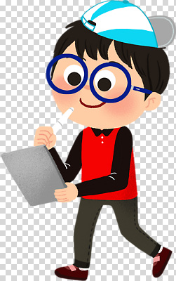 잡화 교육 감정 학교 문구용품 표정 사람 파일형식 어린이 학생 학습 공책 세필 안경 모션 창의력 웃음 즐거움 초등학교 편집이미지 PNG