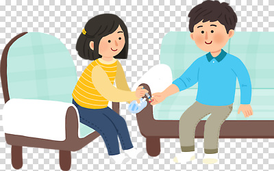 잡화 감정 의자 관계 표정 말하기 사람 파일형식 어린이 남자 장갑 소파 대화 놀이 따뜻함 순간 웃음 행복 가족 친구 만화 편집이미지 PNG