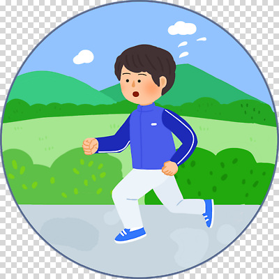 옷 남자 어린이 모션 건강 라이프 생태계 파일형식 소년 달리기 운동 초원 풍경 운동복 자연 일상 기분전환 편집이미지 PNG