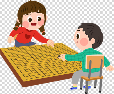 편집이미지 교육 어린이 모션 놀이 협력 친구 게임 집중 즐거움 전략 바둑 PNG 바둑판 상호작용 감정 컨셉 관계 사람 파일형식