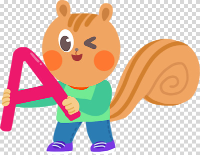 동물 편집이미지 캐릭터 손 알파벳 교육 컬러 놀이 웃음 학습 귀여움 표현 다람쥐 A PNG 영어 컨셉 표정 신체부위 설치류 파일형식