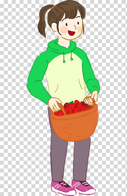 계절 남자 산업 어린이 농업 과일 취미 태양 생태계 파일형식 소년 딸기 바구니 봄 수확 농장 작업 자연 컬러 원예 신선 식물 햇빛 편집이미지 PNG
